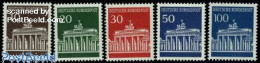 Delcampe - Germany, Federal Republic 1966 Definitives 5v, Mint NH - Neufs