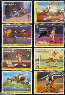 Delcampe - Dominica 1992 Goofy 8v, Mint NH, Sport - Golf - Art - Disney - Golf