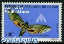 Delcampe - Congo Republic 1971 Stamp Out Of Set, Mint NH, Nature - Butterflies - Autres & Non Classés
