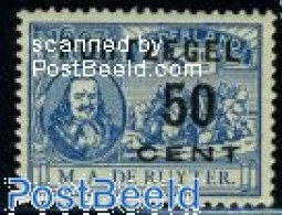Delcampe - Netherlands 1907 50c, Stamp Out Of Set, Mint NH - Taxe