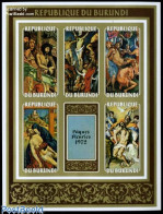 Delcampe - Burundi 1972 Easter S/s Imperforated, Mint NH, Religion - Religion - Autres & Non Classés