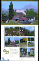 Delcampe - Japan 2011 Hometown Scenes 10v M/s, Mint NH, Various - Agriculture - Unused Stamps