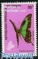 Delcampe - Congo Republic 1971 90F, Papilio Phorcas, Stamp Out Of Set, Mint NH, Nature - Butterflies - Autres & Non Classés