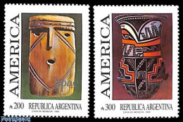 Delcampe - Argentina 1989 UPAEP 2v, Mint NH, U.P.A.E. - Art - Art & Antique Objects - Neufs