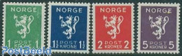 Delcampe - Norway 1940 Definitives 4v, Mint NH - Ungebraucht