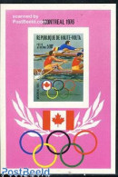 Delcampe - Upper Volta 1976 Olympic Games S/s Imperforated, Mint NH, Sport - Kayaks & Rowing - Olympic Games - Remo