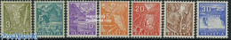 Delcampe - Switzerland 1934 Landscapes 7v, Mint NH, Nature - Transport - Water, Dams & Falls - Railways - Ungebraucht