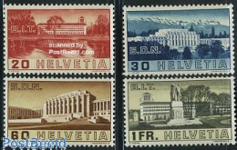 Delcampe - Switzerland 1938 B.I.T., S.D.N. 4v, Mint NH - Ungebraucht