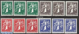 Delcampe - Switzerland 1939 Zurich Exposition 12v (German/French/Italian), Mint NH - Ungebraucht