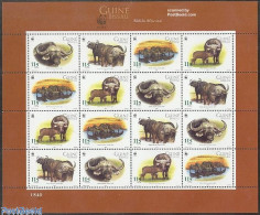 Delcampe - Guinea Bissau 2002 WWF, Buffel M/s, Mint NH, Nature - Cattle - World Wildlife Fund (WWF) - Guinée-Bissau