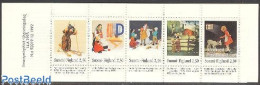 Delcampe - Finland 1993 Martta Wendelin 5v In Booklet, Mint NH, Stamp Booklets - Art - Books - Children's Books Illustrations - Ungebraucht