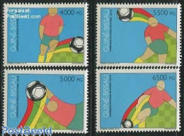 Delcampe - Guinea Bissau 1994 World Cup Football 4v, Mint NH, Sport - Football - Guinée-Bissau