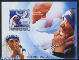 Delcampe - Guinea Bissau 2008 Nobel Prize Peace S/s, Mint NH, Health - History - Red Cross - Nobel Prize Winners - Croix-Rouge