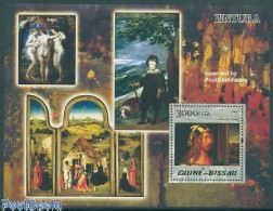 Delcampe - Guinea Bissau 2005 Paintings S/s, A. Durer, Mint NH, Nature - Dogs - Art - Dürer, Albrecht - Paintings - Guinée-Bissau