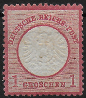 Delcampe - DR: MiNr. 19, *, Winzige Anhaftung - Unused Stamps