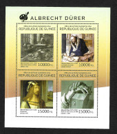 Delcampe - Guinea 2014: Albrecht Dürer, Block Postfrisch - Guinea (1958-...)