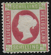 Delcampe - Helgoland: MiNr. 9, *, Falz - Heligoland