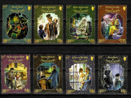 Delcampe - Jersey 2020: Charles Dickens, 8x Briefmarken, Postfrisch - Jersey