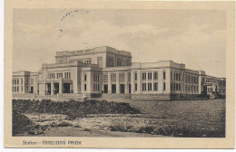 Delcampe - Niederländisch Indien: Photo Post Card 1921 Station- Tandjong Priok - Indonesien