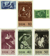 Delcampe - 64522 MNH ALEMANIA DEMOCRATICA 1967 PINTURA - Chevaux