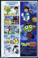 Delcampe - Japan 2010 Animation Heroes 10v M/s, Mint NH, Art - Comics (except Disney) - Unused Stamps