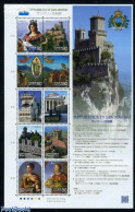 Delcampe - Japan 2010 Joint Issue With San Marino 10v M/s, Mint NH, Various - Joint Issues - Unused Stamps