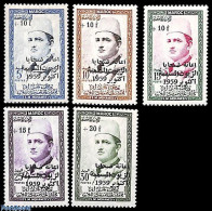 Delcampe - Morocco 1960 Spice Oil Victims 5v, Mint NH, Health - Food & Drink - Ernährung