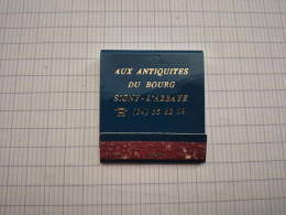 Delcampe - Boite D'allumettes - Seita - Aux Antiquités Du Bourg - Signy L'abbaye - Boites D'allumettes