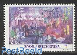 Delcampe - Bosnia Herzegovina 2002 10 Years After Agression 1v, Mint NH, History - Science - History - Computers & IT - Informatique
