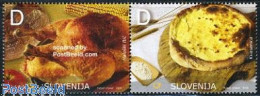Delcampe - Slovenia 2006 Gastronomy 2v [:], Mint NH, Health - Food & Drink - Ernährung