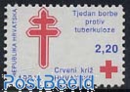 Delcampe - Croatia 1991 Anti Tuberculosis 1v, Mint NH, Health - Anti Tuberculosis - Red Cross - Maladies