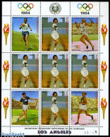 Delcampe - Paraguay 1983 Ellen Preis, Olympic Games M/s, Mint NH, Sport - Fencing - Olympic Games - Esgrima