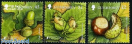 Delcampe - Guernsey 2011 Europa, Forests 3v, Mint NH, History - Nature - Europa (cept) - Trees & Forests - Rotary, Lions Club