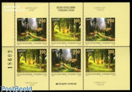Delcampe - Bosnia Herzegovina - Serbian Adm. 2011 Europa, Forests M/s, Mint NH, History - Nature - Europa (cept) - Animals (other.. - Rotary, Lions Club