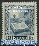Delcampe - Iceland 1953 1.75Kr. Blue, Stamp Out Of Set, Mint NH, Art - Books - Neufs