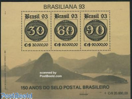Delcampe - Brazil 1993 Brasiliana S/s, Mint NH, Stamps On Stamps - Neufs