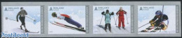 Delcampe - Norway 2008 Skiing 4v S-a, Mint NH, Sport - Skiing - Sport (other And Mixed) - Ungebraucht