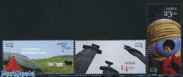 Delcampe - Norway 2008 Stavanger European Cultural Capital 3v, Mint NH, History - Nature - Europa Hang-on Issues - Cattle - Ungebraucht