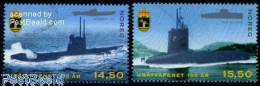 Delcampe - Norway 2009 Submarines 2v, Mint NH, Transport - Ships And Boats - Ungebraucht