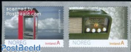 Delcampe - Norway 2009 Cultural Heritage 2v S-a, Mint NH, Performance Art - Science - Radio And Television - Telephones - Ungebraucht
