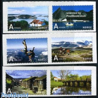 Delcampe - Norway 2007 Tourism 6v S-a, Mint NH, Sport - Transport - Various - Cycling - Ships And Boats - Tourism - Art - Bridges.. - Ungebraucht