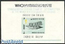 Delcampe - Korea, South 1966 WHO S/s, Mint NH, Health - Health - Corée Du Sud