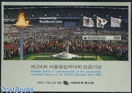 Delcampe - Korea, South 1988 Olympic Games Completed S/s, Mint NH, History - Sport - Flags - Olympic Games - Corée Du Sud