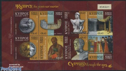 Delcampe - Cyprus 2008 Cyprus Through The Ages 8v M/s, Mint NH, History - Transport - Various - Archaeology - History - Ships And.. - Neufs