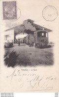 Delcampe - MADAGASCAR IVONDISO LA GARE CACHET PAQUEBOT DE LA REUNION A MARSEILLE - Madagascar
