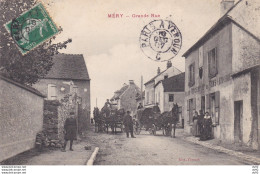 Delcampe - VAL D OISE MERY SUR OISE GRANDE RUE (CACHET AMBULANT) - Mery Sur Oise