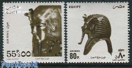Delcampe - Egypt (Republic) 1993 Definitives 2v, Mint NH, History - Archaeology - Neufs