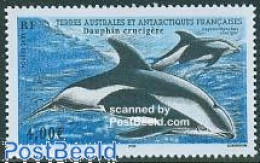Delcampe - French Antarctic Territory 2006 Dolphin 1v, Dauphin Crucigere, Mint NH, Nature - Sea Mammals - Ongebruikt