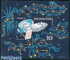 Delcampe - Hungary 1973 Venus 8 Mission S/s, Mint NH, Science - Transport - Astronomy - Space Exploration - Ungebraucht