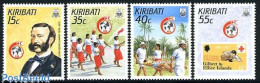 Delcampe - Kiribati 1988 Red Cross 4v, Mint NH, Health - Red Cross - Croix-Rouge